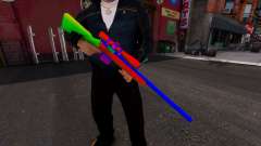 Rainbow Rifle для GTA 4