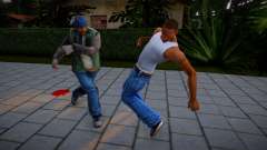 Улучшенная драка с прохожими для GTA San Andreas