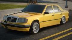 Mercedes-Benz W124 Yellow для GTA San Andreas