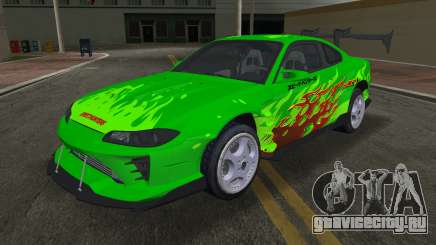 Nissan Silvia S15 99 BN Sports Flame для GTA Vice City