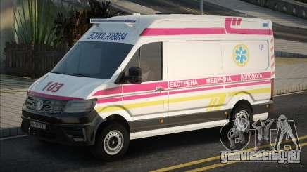 Volkswagen Crafter 2019 Медична Служба для GTA San Andreas