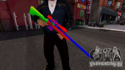 Rainbow Rifle для GTA 4