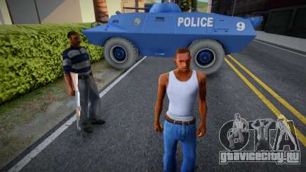 Охранник на БТР [T-Bone] для GTA San Andreas