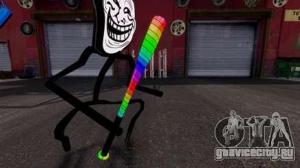 Rainbow BaseBall Bat для GTA 4