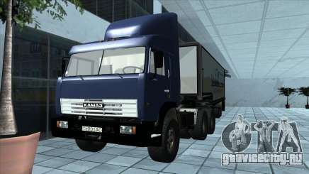 Kamaz 54115 with UA plates для GTA San Andreas
