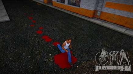 Потеря крови при ранении для GTA San Andreas