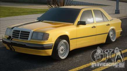 Mercedes-Benz W124 Yellow для GTA San Andreas