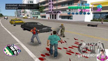 Unlimited Armor (Never Die) для GTA Vice City