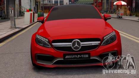 Mercedes-Benz C63 AMG Coupe 2017 для GTA 4