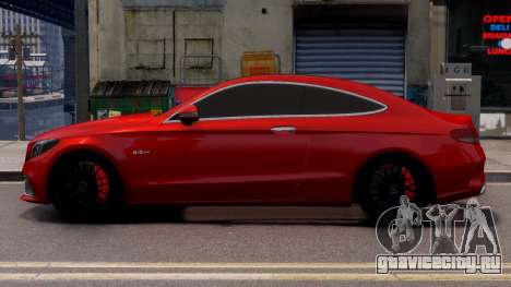 Mercedes-Benz C63 AMG Coupe 2017 для GTA 4
