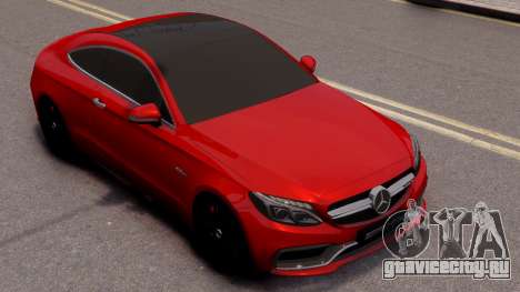Mercedes-Benz C63 AMG Coupe 2017 для GTA 4