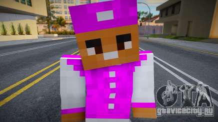 Minecraft Ped Ballas3 для GTA San Andreas