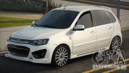 Lada Kalina Sport White для GTA San Andreas
