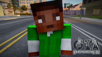 Minecraft Ped Fam3 для GTA San Andreas
