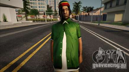 Fam2 растаман с Грув Стрит для GTA San Andreas