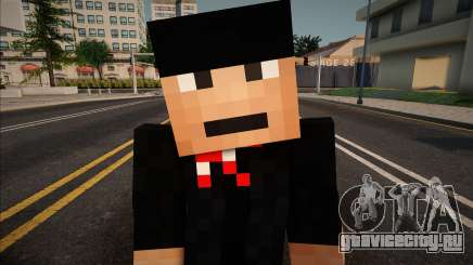 Minecraft Ped Dwmolc2 для GTA San Andreas