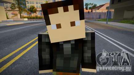 Minecraft Ped Claude для GTA San Andreas