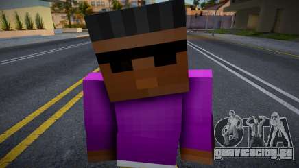 Minecraft Ped Ballas1 для GTA San Andreas