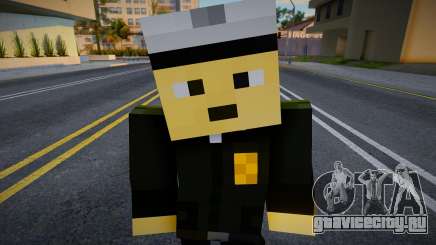 Minecraft Ped Lapdm1 для GTA San Andreas