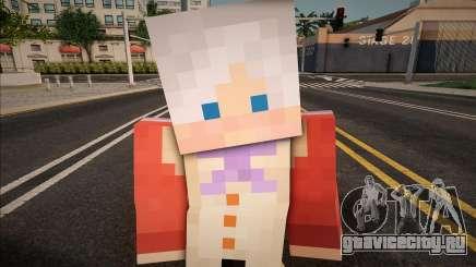 Minecraft Ped Hfost для GTA San Andreas