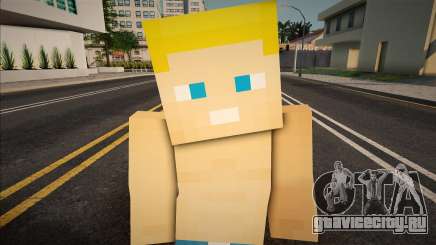 Minecraft Ped Wmybe для GTA San Andreas
