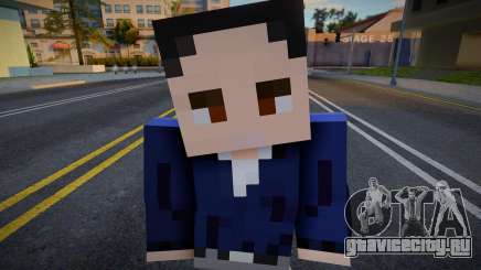 Minecraft Ped Vmaff3 для GTA San Andreas