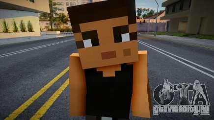 Minecraft Ped Cat для GTA San Andreas