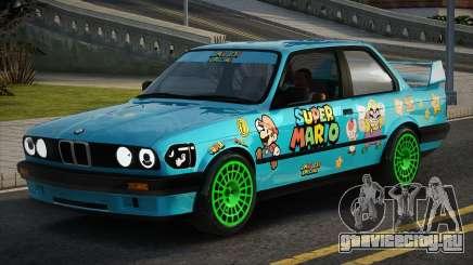 BMW E30 Super Mario Special для GTA San Andreas