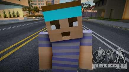 Minecraft Ped Vla3 для GTA San Andreas
