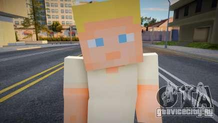 Minecraft Ped Dwfolc для GTA San Andreas