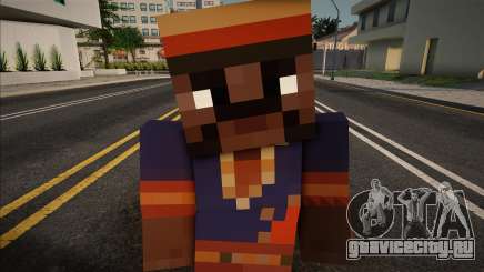 Minecraft Ped Sbmyst для GTA San Andreas