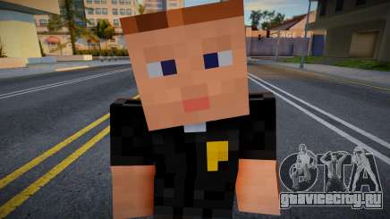 Minecraft Ped Pulaski для GTA San Andreas