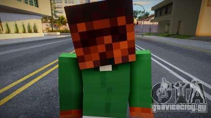 Minecraft Ped Ryder3 для GTA San Andreas