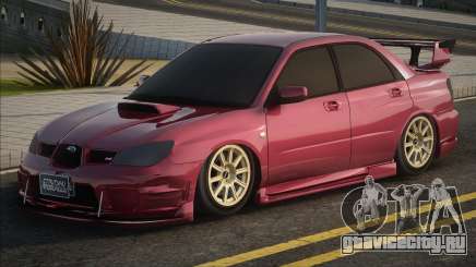 Subaru Impreza Red для GTA San Andreas