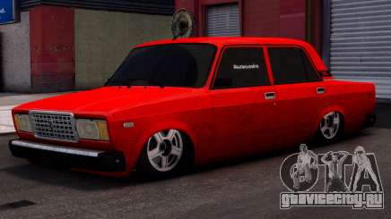Vaz 2107 Red для GTA 4