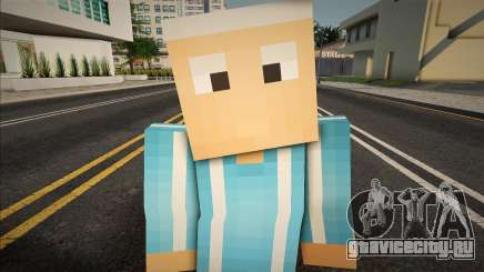 Minecraft Ped Wmopj для GTA San Andreas