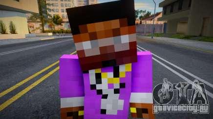 Minecraft Ped Jizzy для GTA San Andreas