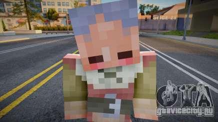 Minecraft Ped Dnfolc1 для GTA San Andreas