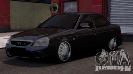 Lada Priora Black ver для GTA 4