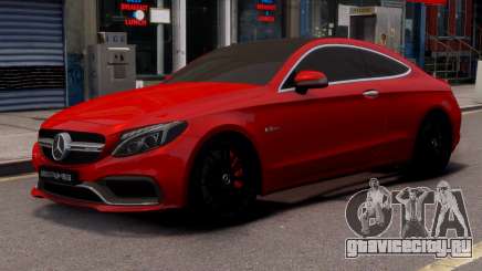 Mercedes-Benz C63 AMG Coupe 2017 для GTA 4