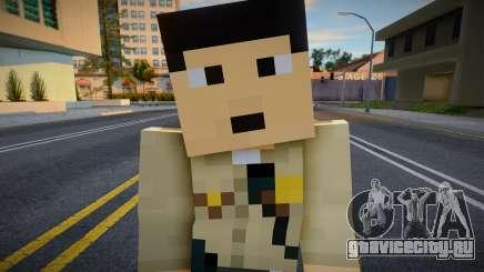 Minecraft Ped Lvpd1 для GTA San Andreas