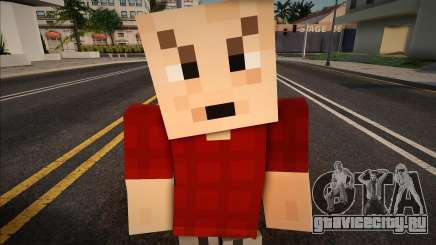 Minecraft Ped Omost для GTA San Andreas