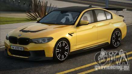 BMW M5 F90 Yellow для GTA San Andreas