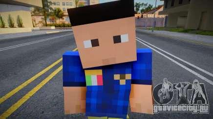 Minecraft Ped Sindaco для GTA San Andreas