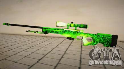 Green Sniper Rifle [v1] для GTA San Andreas