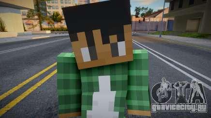 Minecraft Ped Fam1 для GTA San Andreas