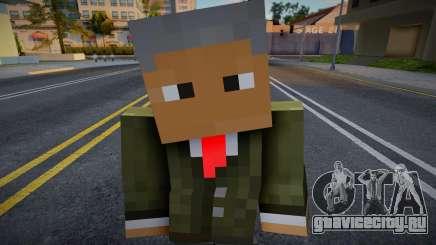 Minecraft Ped Bmybu для GTA San Andreas