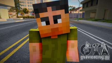 Minecraft Ped Dnmylc для GTA San Andreas