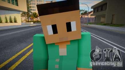 Minecraft Ped Bfybu для GTA San Andreas