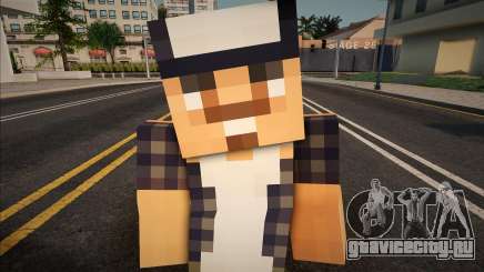 Minecraft Ped Dwmylc1 для GTA San Andreas